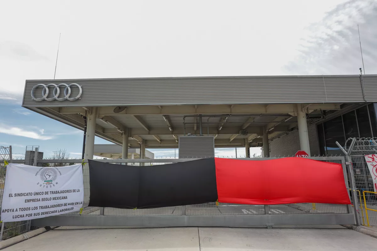 Audi Huelga Puebla instalaciones 8