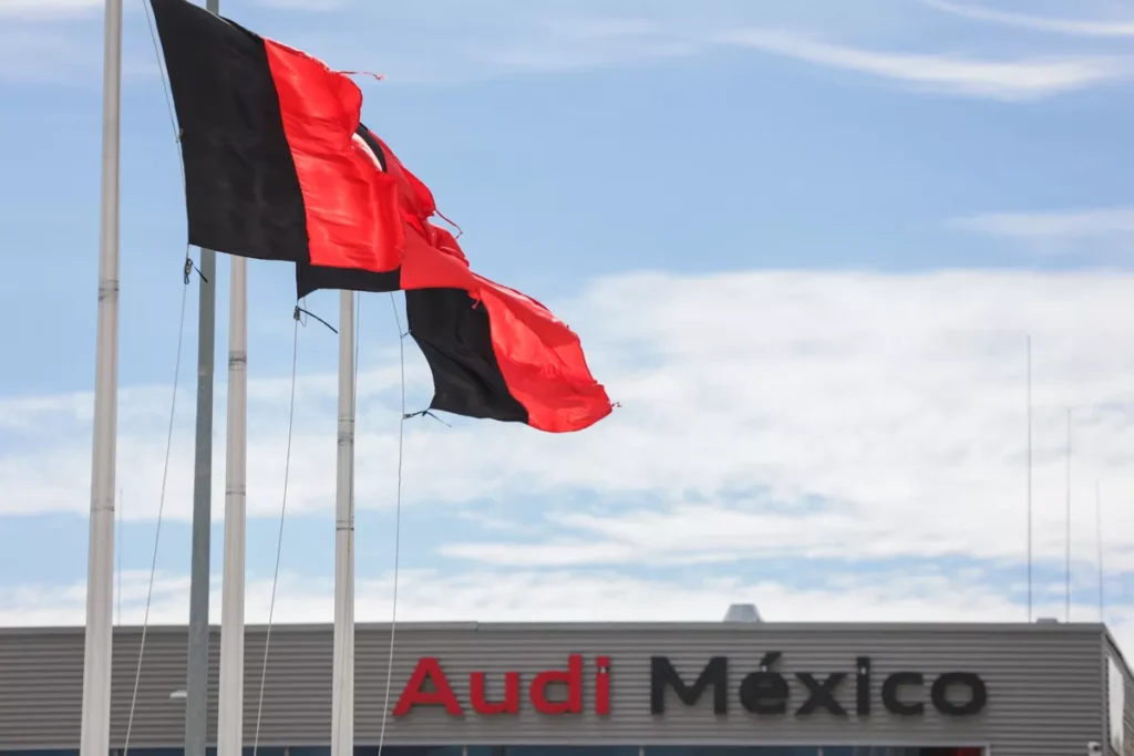 Audi Huelga Puebla instalaciones 9