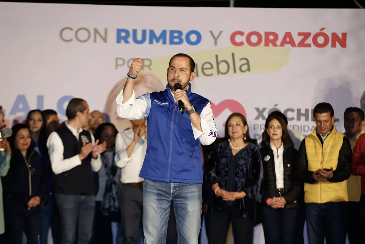 Eduardo Rivera cierre de precampana Xochitl Galvez Mario Riestra 9