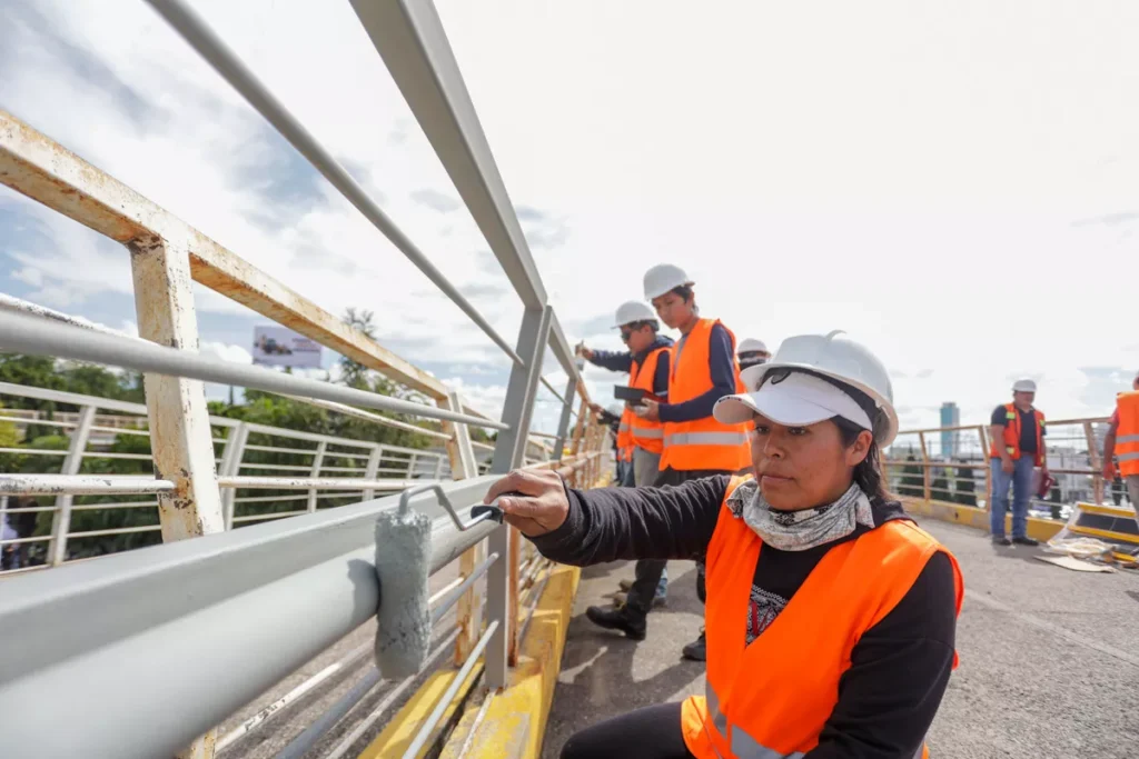 Gobernador de Puebla Sergio Salomon Rehabilitacion Ciclovia 6