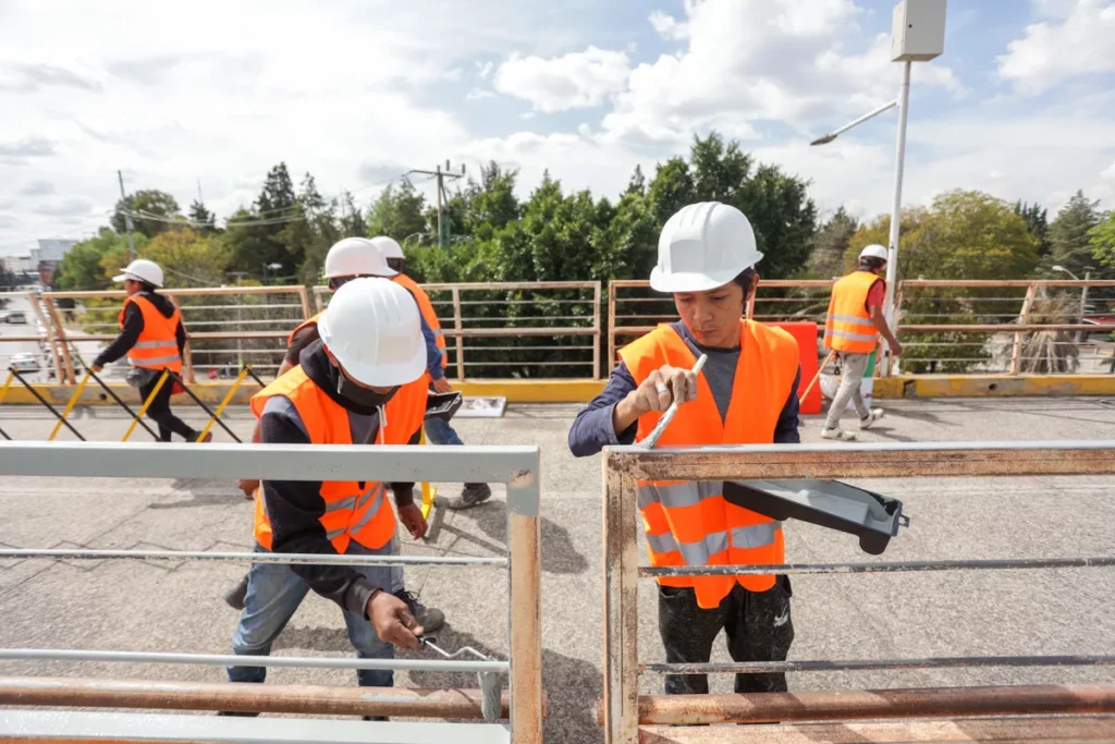 Gobernador de Puebla Sergio Salomon Rehabilitacion Ciclovia 9
