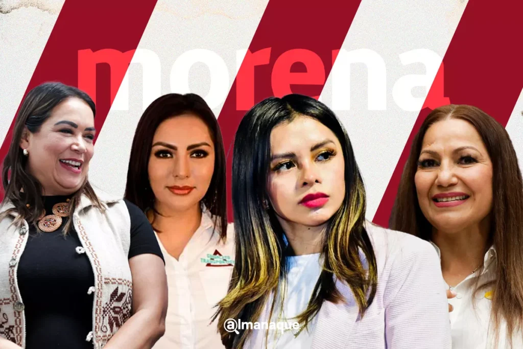 Marta Ornelas Yadira Lira Erika Diaz Marisol Calva y los morenistas que van por diputaciones locales
