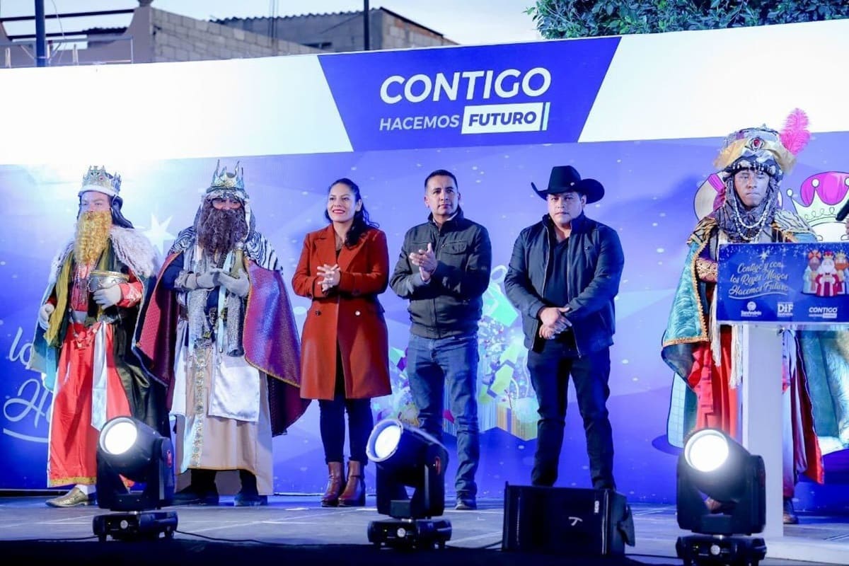 Mundo Tlatehui y Lupita Cuautle clausuran el programa "Contigo y con los Reyes Magos hacemos futuro" 1 Mundo Tlatehui clausura "Contigo y con los Reyes Magos hacemos futuro"