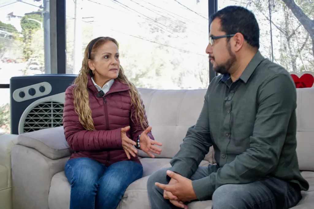 Olga Lucia Romero Presidenta del Comite Ejecutivo Estatal morena puebla entrevista