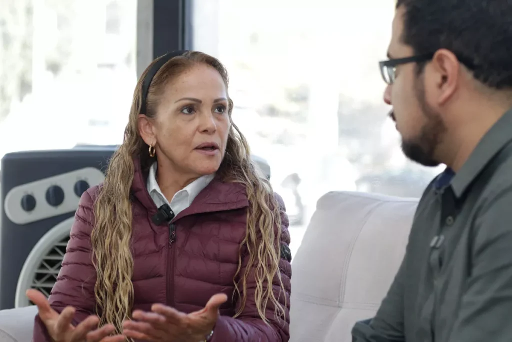 Olga Lucia Romero Presidenta del Comite Ejecutivo Estatal morena puebla entrevista 2