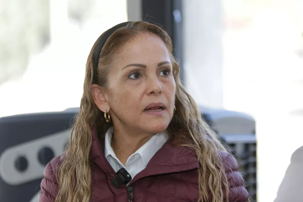 Olga Lucia Romero Presidenta del Comite Ejecutivo Estatal morena puebla entrevista 5