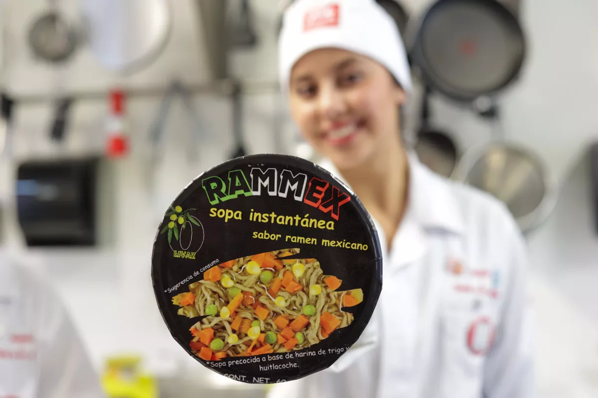 Rammex la sopa instantánea poblana a base de huitlacoche 1 Rammex, primera sopa instantánea poblana