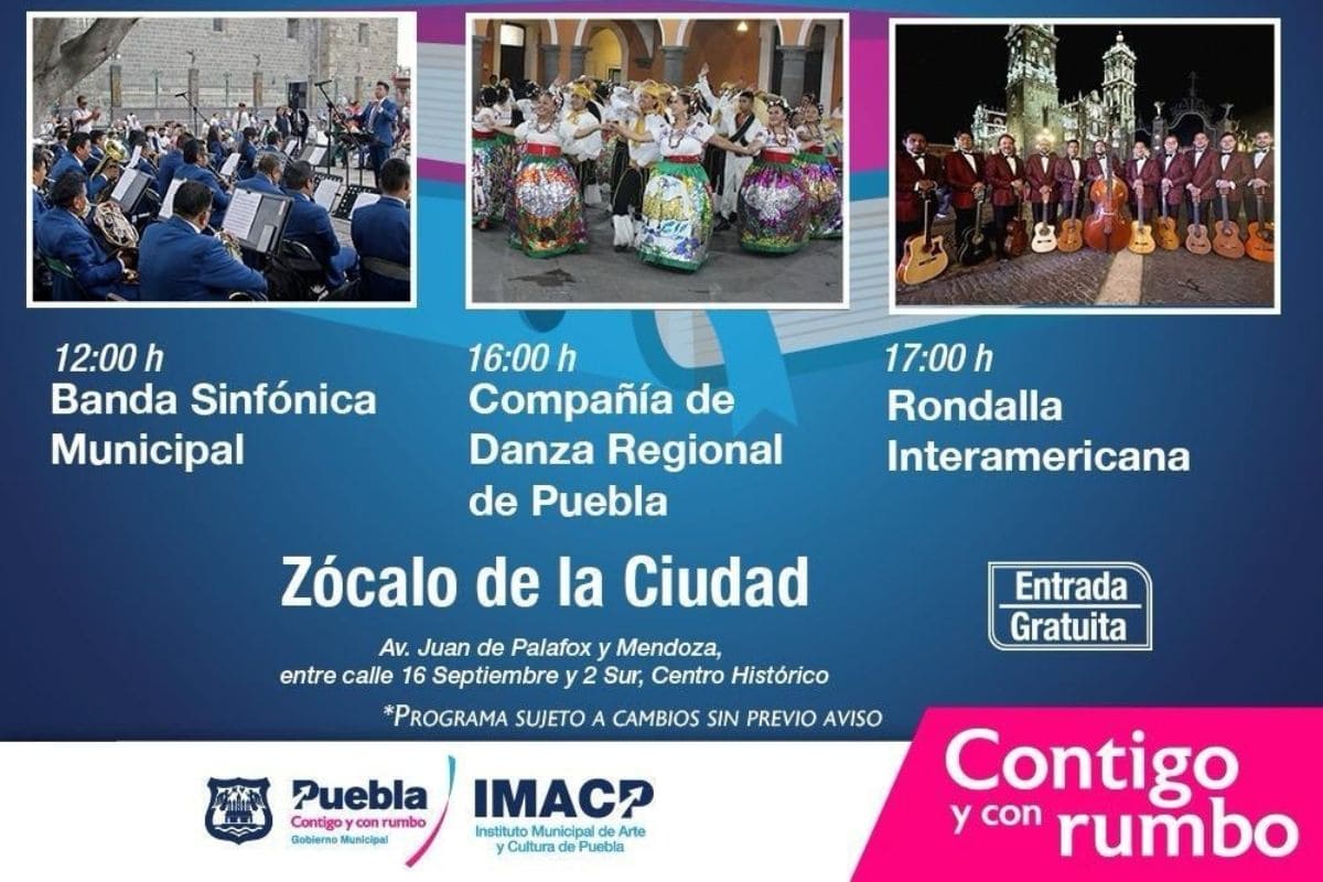 El arte y la cultura engalanarán Puebla capital este fin de semana 1 actividades fin de semana Puebla