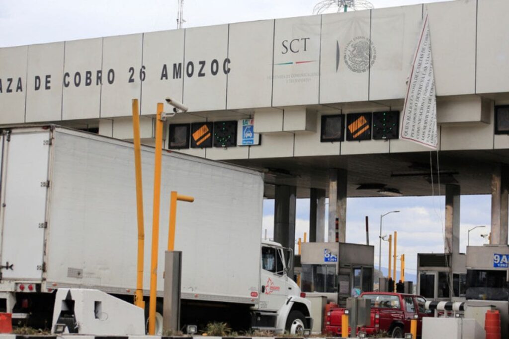 asalto en caseta de cobro de Amozoc
