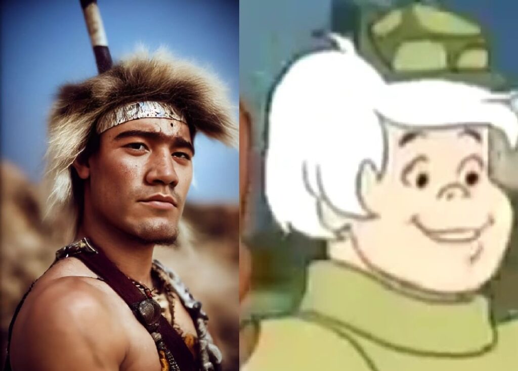 Inteligencia Artificial da vida a Los Picapiedra en imágenes sorprendentes 13 bam bam marmol