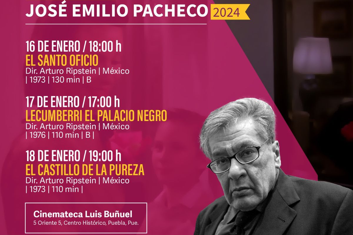 Cinemateca Luis Buñuel ofrece ciclos de cine de José Emilio Pacheco y María Félix 1 ciclos de cine 2024 cinemateca Luis Buñuel