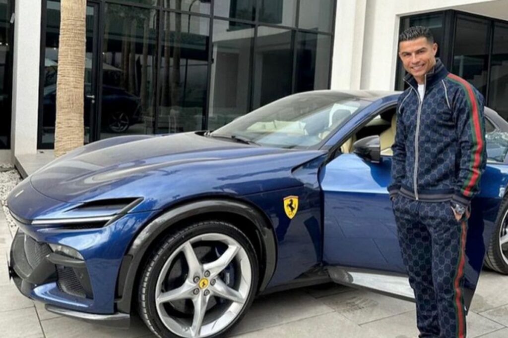 nuevo Ferrari de Cristiano Ronaldo