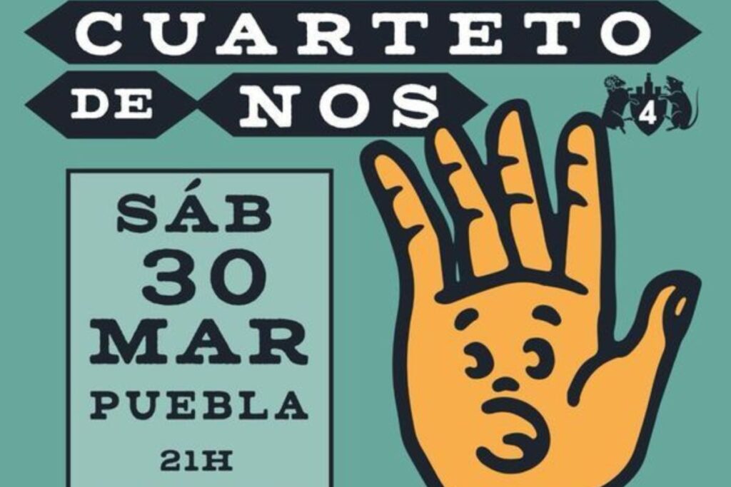 Cuarteto de Nos en Puebla 2024
