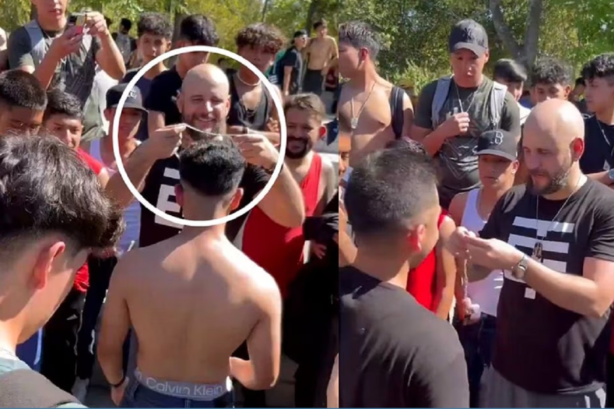 "El Temach", influencer acusado de misoginia, hace "ritual de iniciación"con sus seguidores (VIDEO) 1 el temach