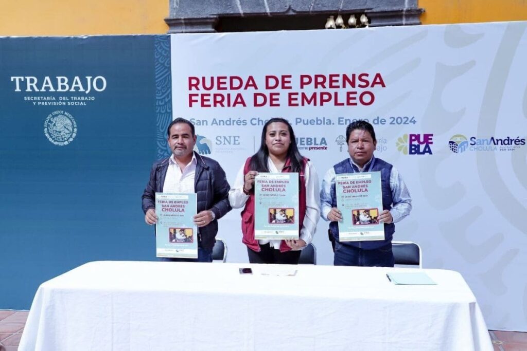 Feria del empleo 2024 San Andrés Cholula