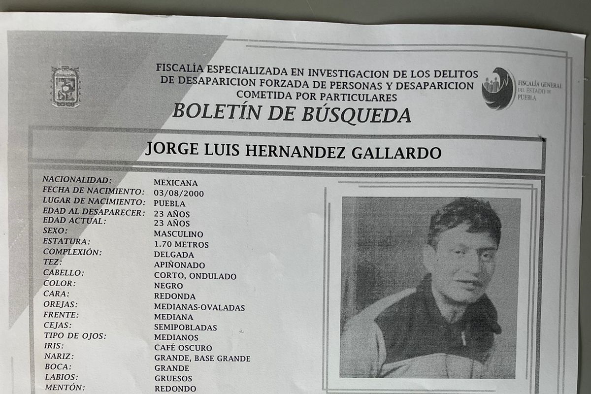 Jorge Luis, fue el hombre hallado muerto dentro de un refrigerador en Puebla; estaba desaparecido 1 Jorge Luis Hernández gallardo