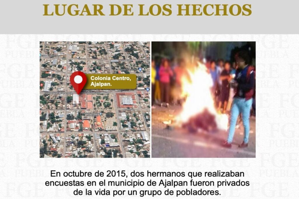 Dan 25 años de cárcel a "El Capitán América", por linchados en Ajalpan 6 linchados en ajalpan 2015