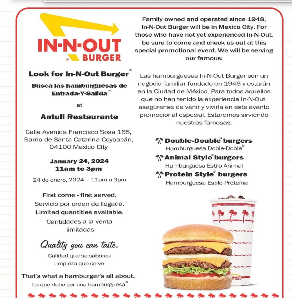 menu in n out