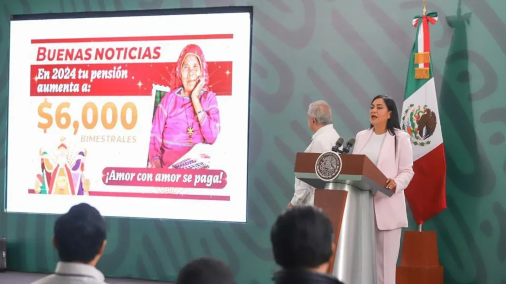 "Me enteré que Xóchitl Gálvez va a tener mañanera a las 10, me da mucho gusto": AMLO 6 pension del bienestar pago doble 1