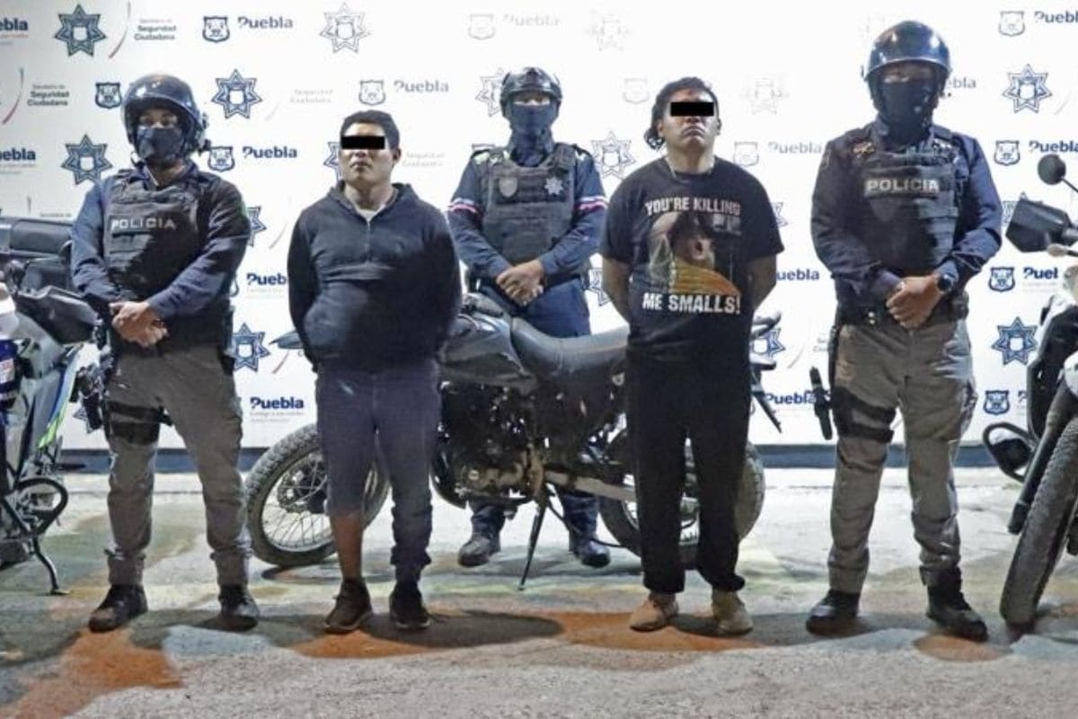 SSC de Puebla robo gasolinera