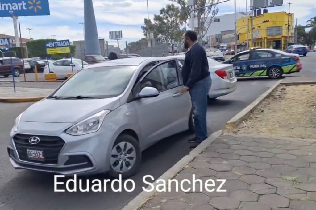 conductores de DiDi protestan en Puebla capital