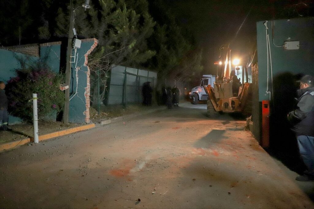 retiran reja en san andrés cholula
