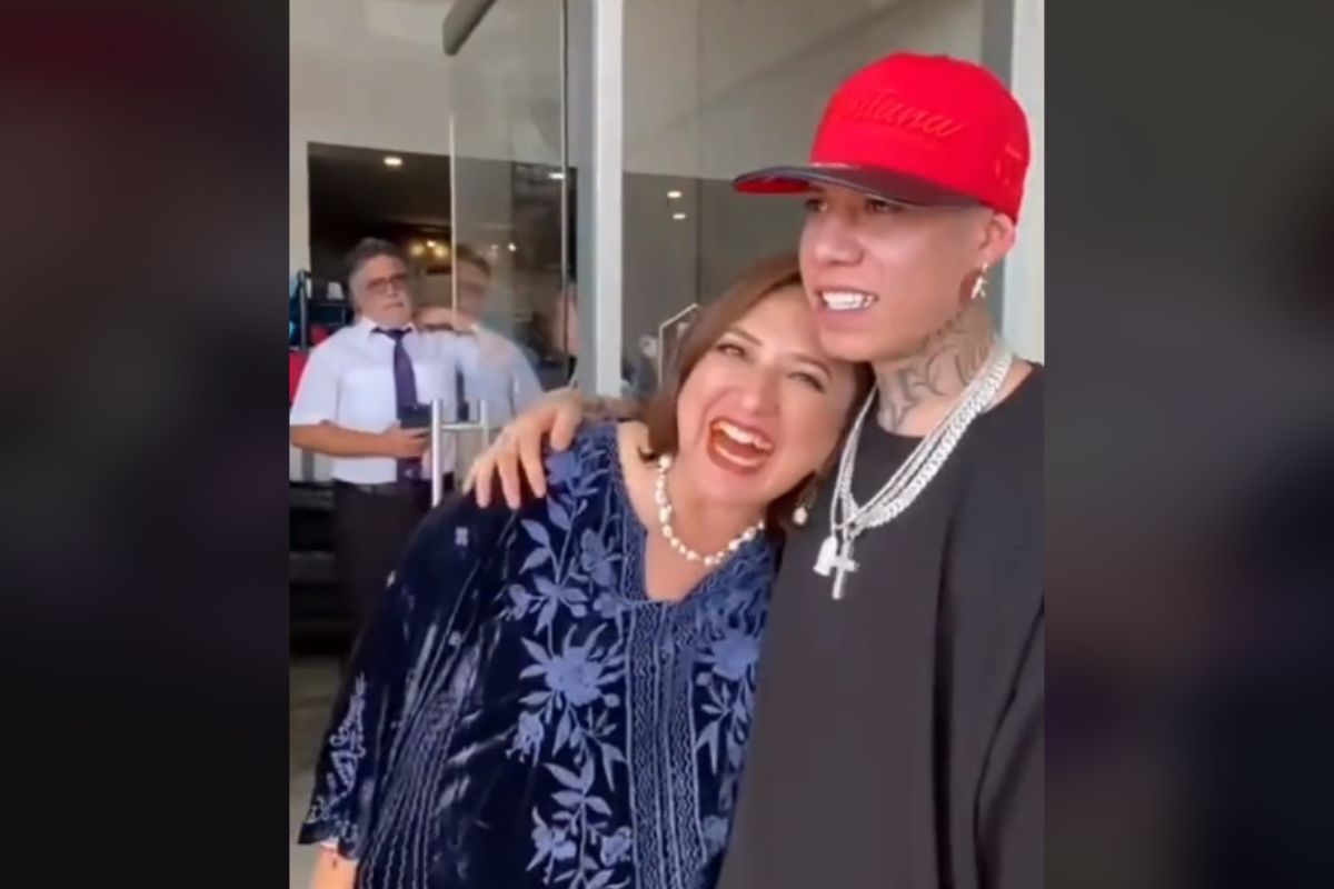 VIDEO: Santa Fe Klan muestra apoyo a Xóchitl Gálvez en TikTok 1 Santa Fe Klan apoya a Xóchitl Gálvez