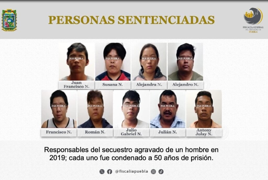 secuestradores sentenciados tepeaca