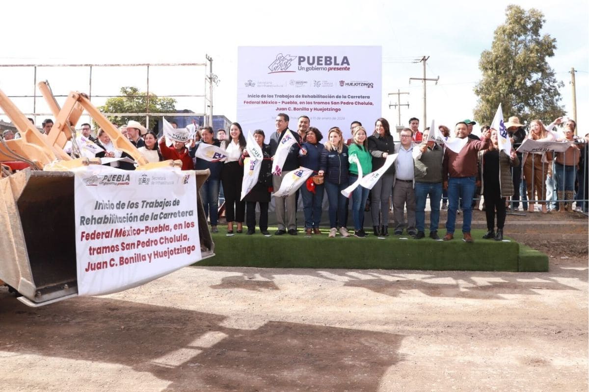Sin descuidar seguridad pública, Gobierno de Sergio Salomón inyectará más recursos en red carretera estatal 1 Sergio Salomón anuncia inversión en carretaras