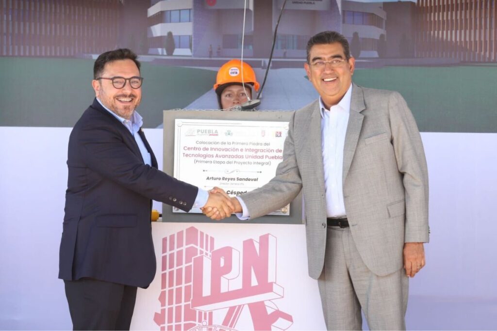 Sergio Salomón celebra llegada de CIITA del IPN