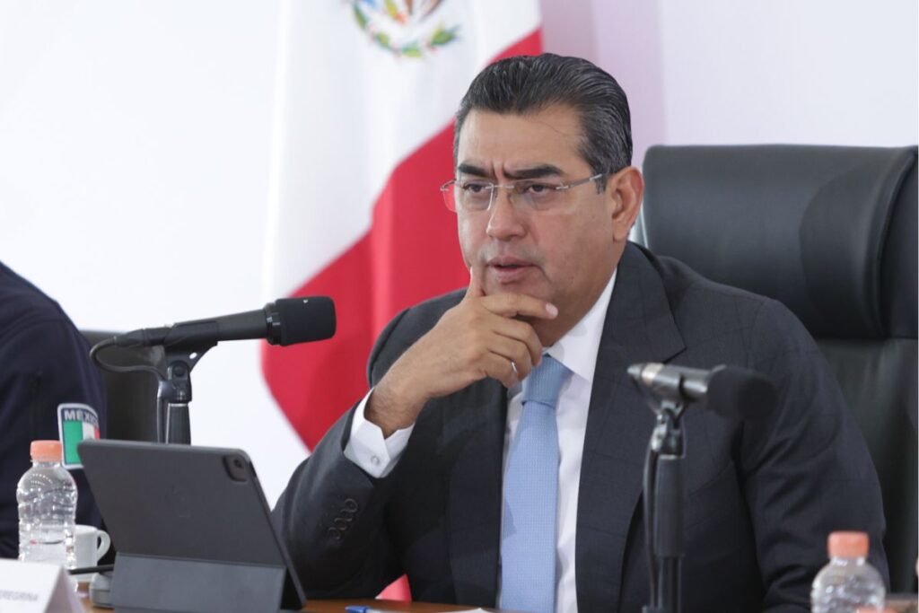 Sergio Salomón mentiras Lalo Rivera inseguridad