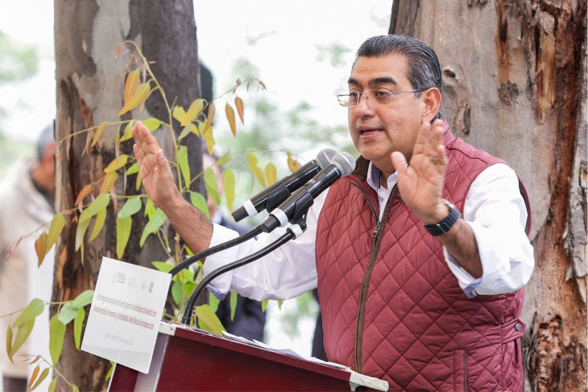 “Tienen que madurar”: el mensaje del gobernador a los morenistas que buscan la alcaldía de Puebla 1 Sergio Salomón morenistas debeb madurar