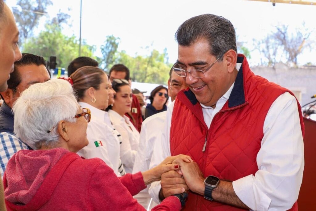 Sergio Salomón inicia rehabilitación parque El Riego