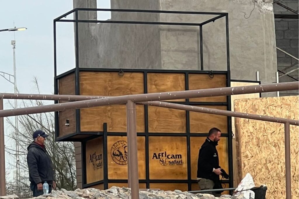 alistan traslado jirafa Benito a Puebla