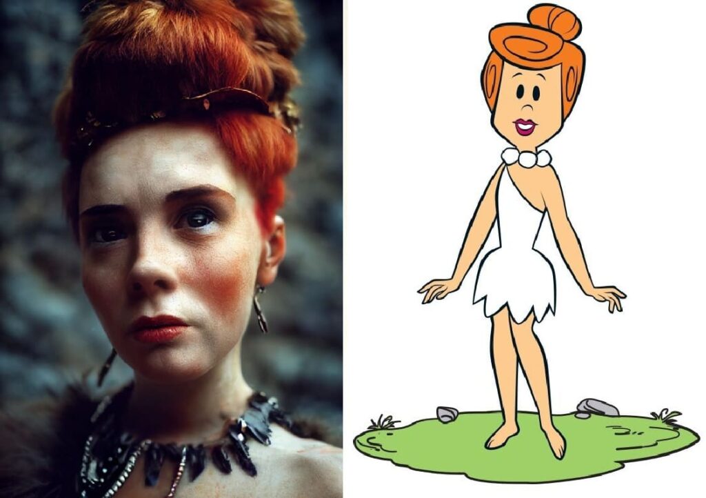 Inteligencia Artificial da vida a Los Picapiedra en imágenes sorprendentes 9 vilma picapiedra