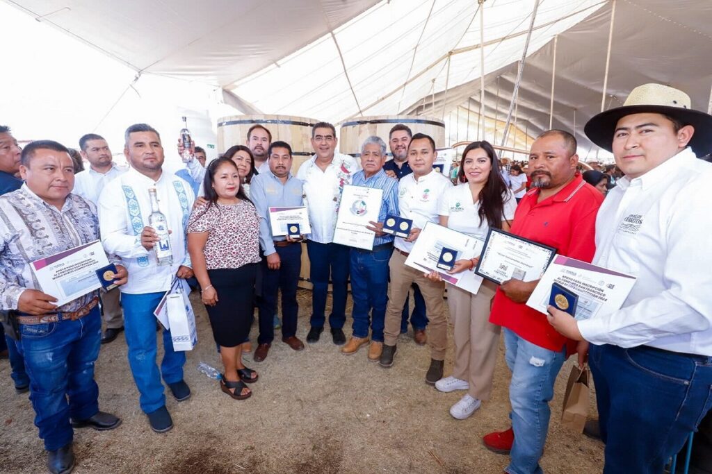 En Tehuitzingo, Sergio Salomón inicia programa impulso al agave mezcalero 2024