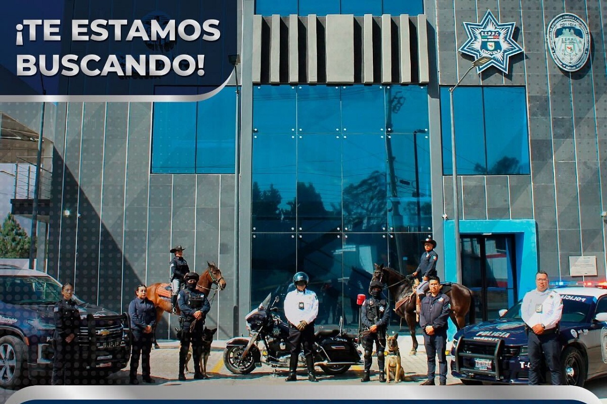 Abre policía de San Andrés Cholula convocatoria de reclutamiento 1 Abre policía de San Andrés Cholula convocatoria de reclutamiento para Policía Municipal