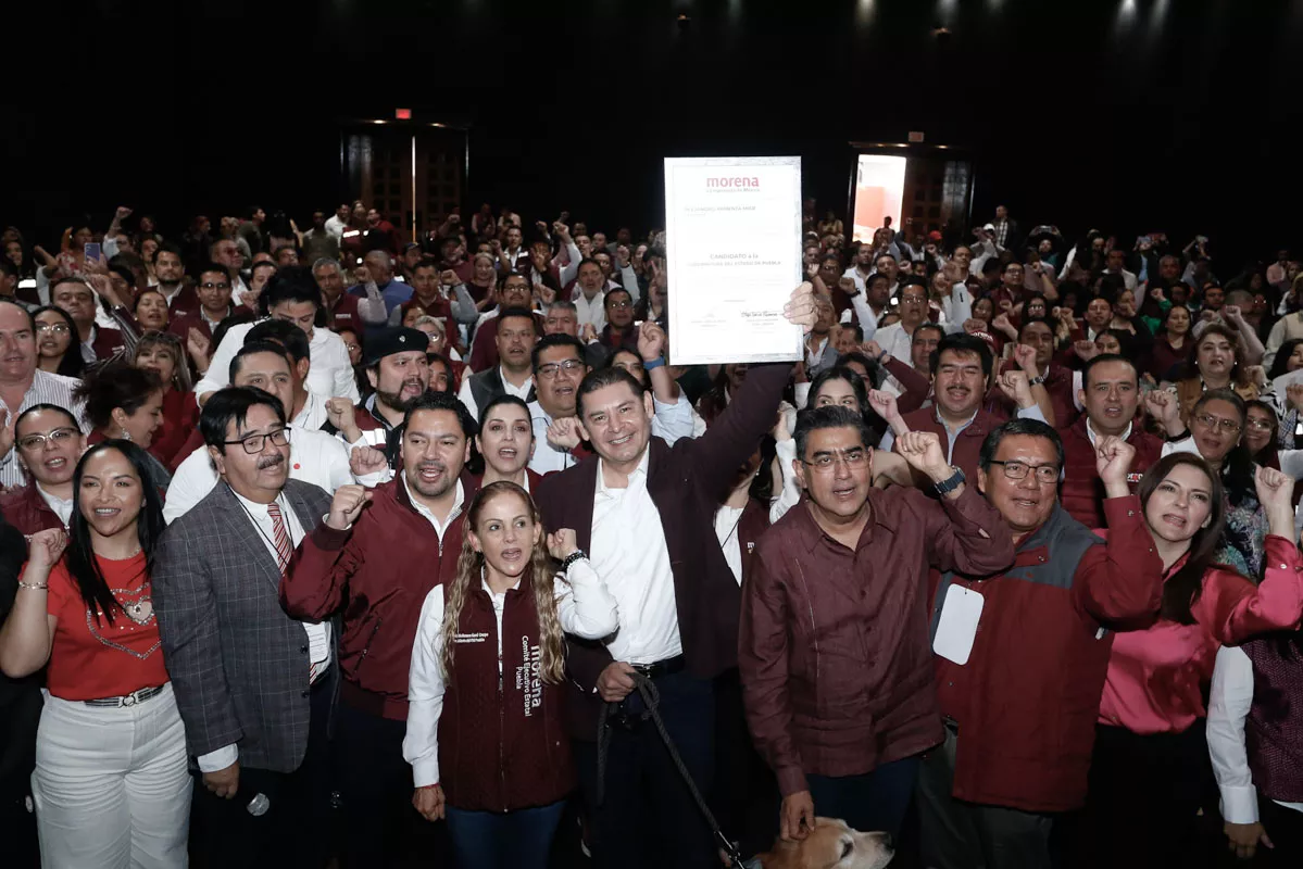 Alejandro Armenta candidato a la gubernatura de Puebla MORENA 11