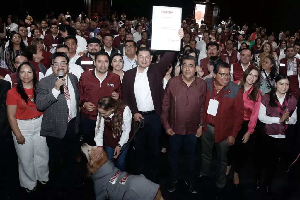 Alejandro Armenta candidato a la gubernatura de Puebla MORENA 13