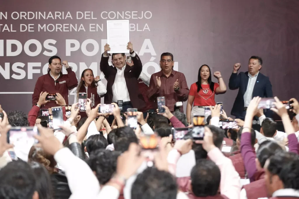 Alejandro Armenta candidato a la gubernatura de Puebla MORENA 9