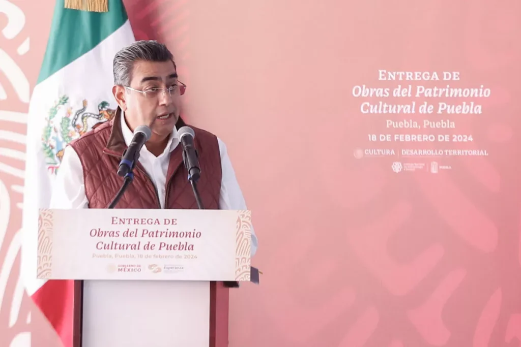 Andres Manuel Lopez obradorPatrimonio Cultural de Puebla Sergio Salomon 4