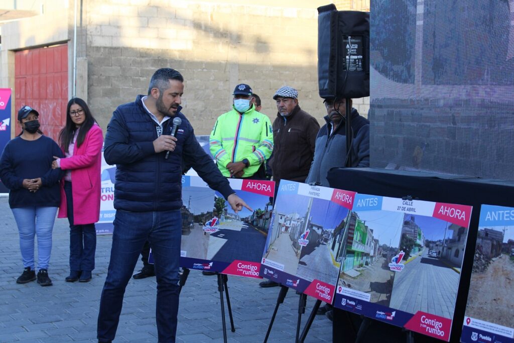 Ayuntamiento de Puebla invertirá 700 mdp para la rehabilitación de calles este 2024