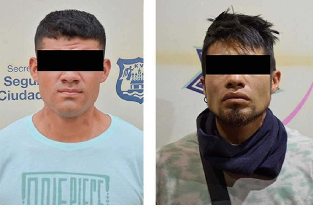 Detienen en Puebla a “El Fresa” y a otro hombre por robo a tiendas de conveniencia OXXO
