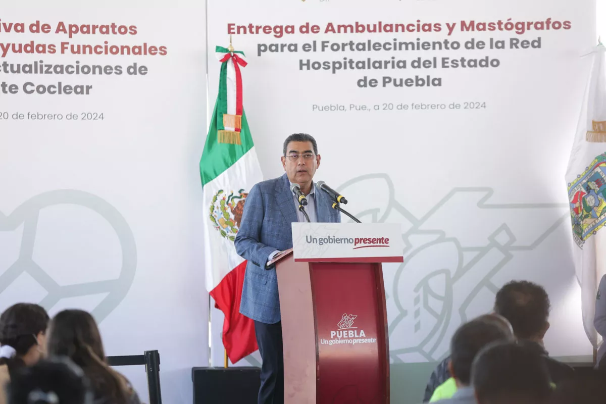 Niega gobernador que haya persecución política en Puebla 1 Niega Sergio Salomón persecución política