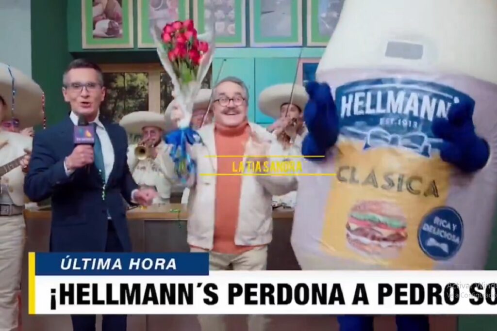 Hellmann's ya perdonó a Pedrito Sola y repite el comercial 16 años después