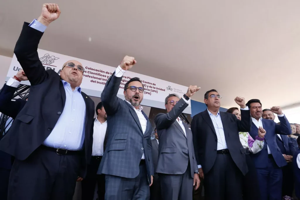 IPN Puebla Primera Piedra gobernador de puebla Sergio Salomon 9