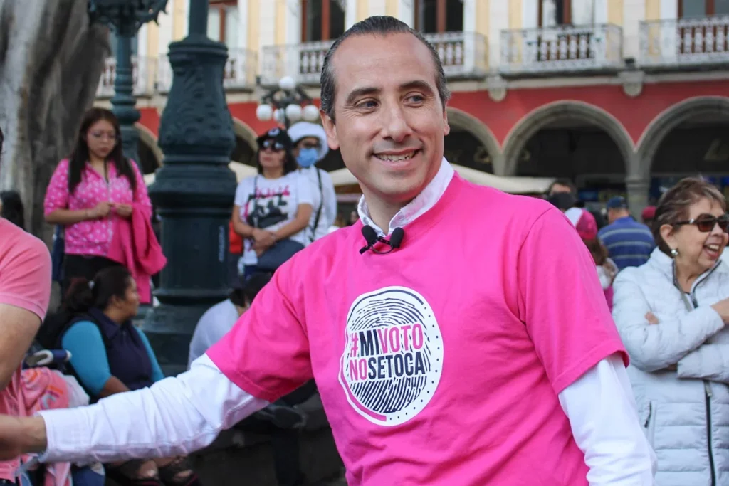 Confía Mario Riestra en vencer a Pepe Chedraui y Morena en elección por la alcaldía de Puebla