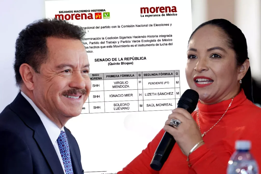 Lizeth Sánchez y Nacho Mier fórmula al Senado por Puebla