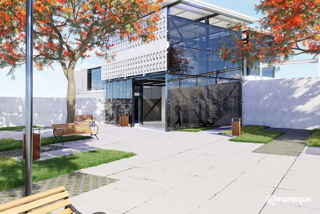 Paradero Ruta 4 render 2
