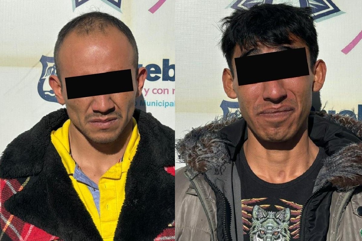 Por robo a Oxxo, dos hombres fueron detenidos por la Policía Municipal de Puebla 1 Por robo a OXXO dos hombres fueron detenidos por la Policia Municipal de Puebla